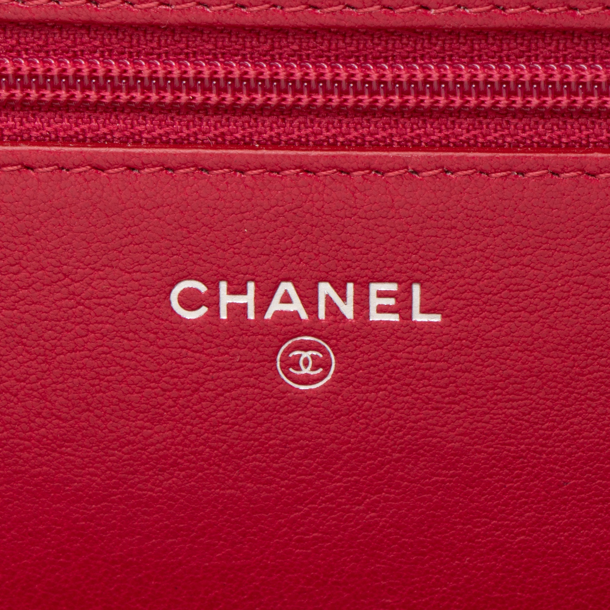 Chanel Sheepskin Mademoiselle Vintage Wallet on Chain