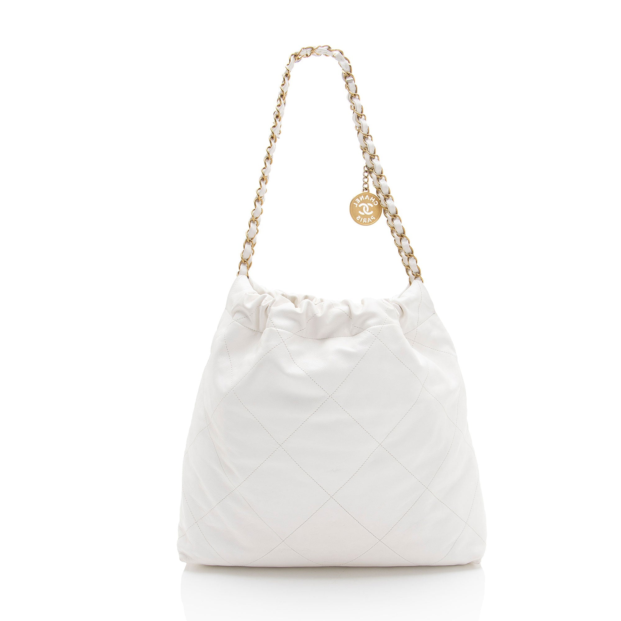 Chanel Shiny Calfskin Chanel 22 Medium Shoulder Bag