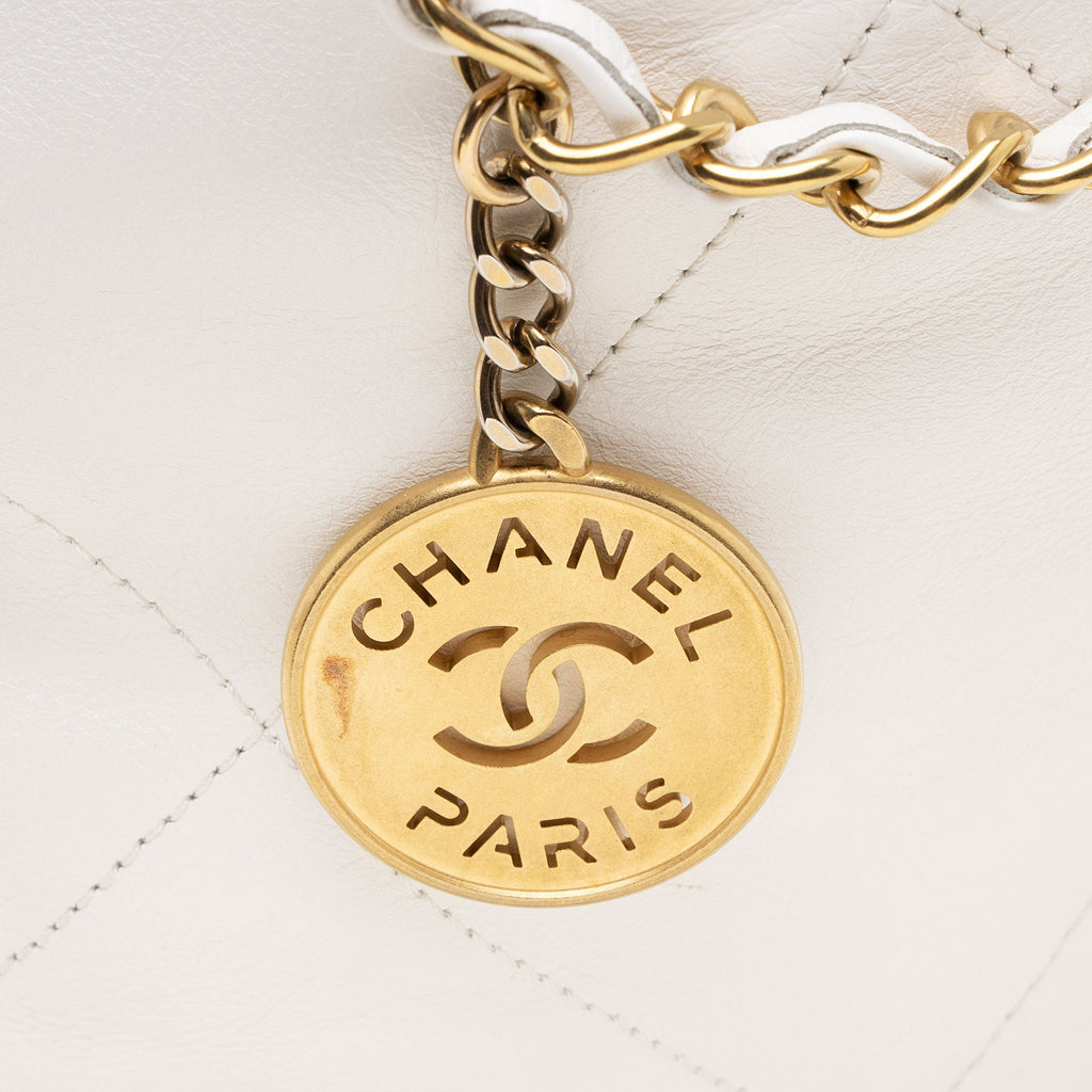 Chanel Shiny Calfskin Chanel 22 Medium Shoulder Bag