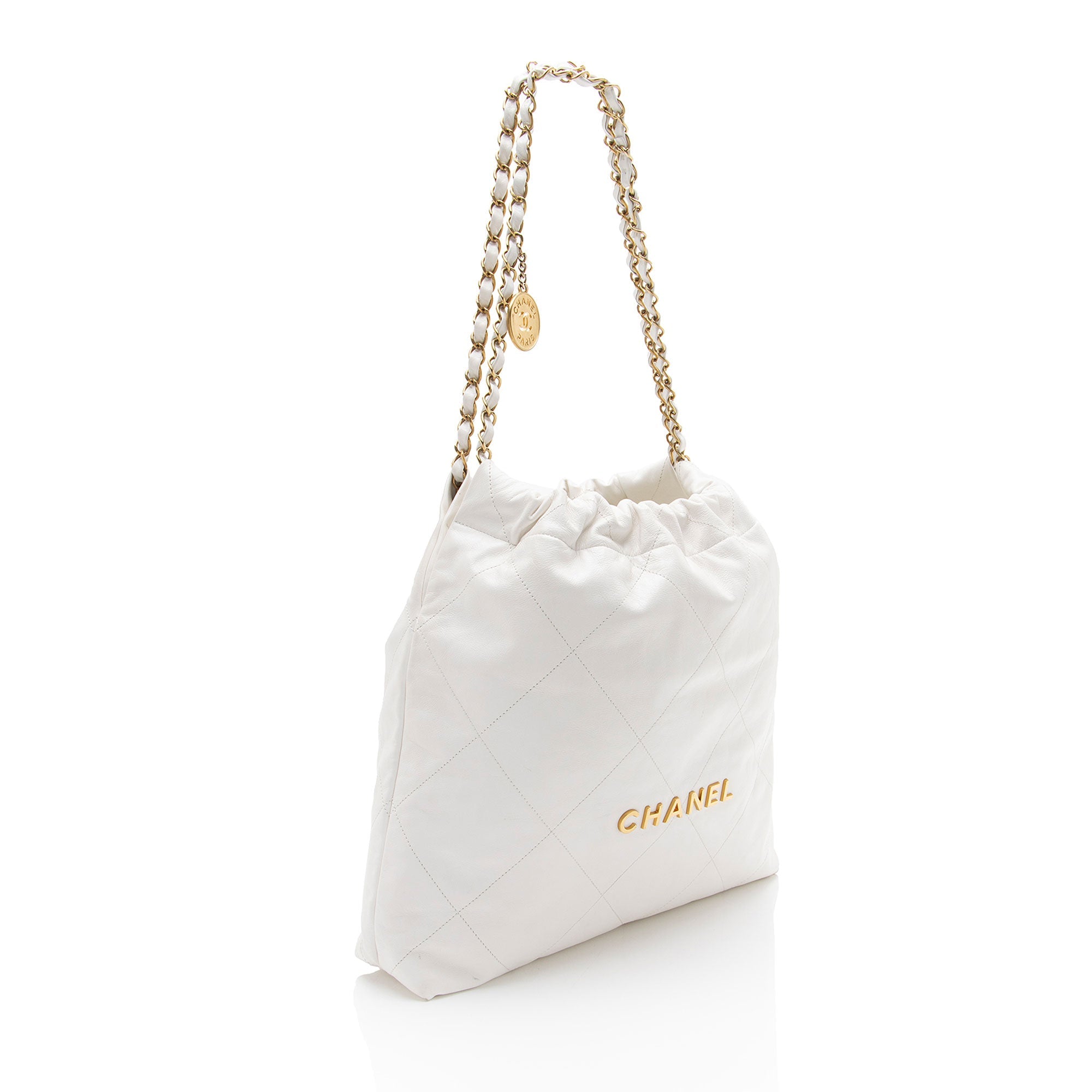 Chanel Shiny Calfskin Chanel 22 Medium Shoulder Bag