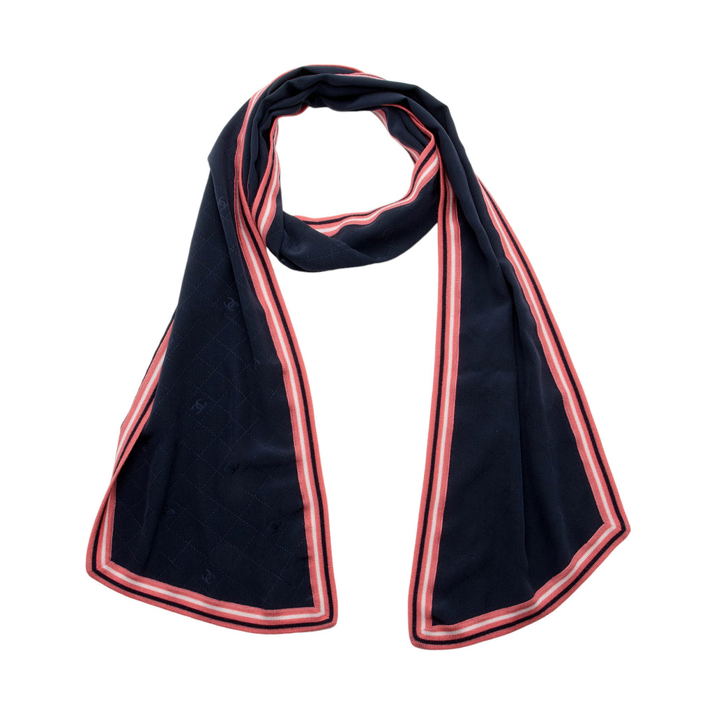 Chanel Silk Wool Scarf (SHF-GMZvuh)