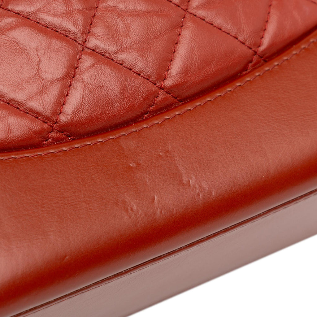 Chanel Small Aged Calfskin Gabrielle Backpack (SHG-8ZCvnd)