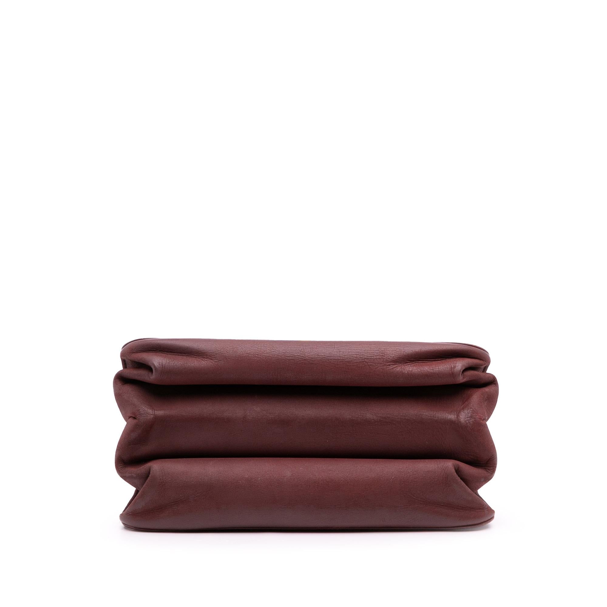 Chanel Small Aged Calfskin Straight Lined Flap