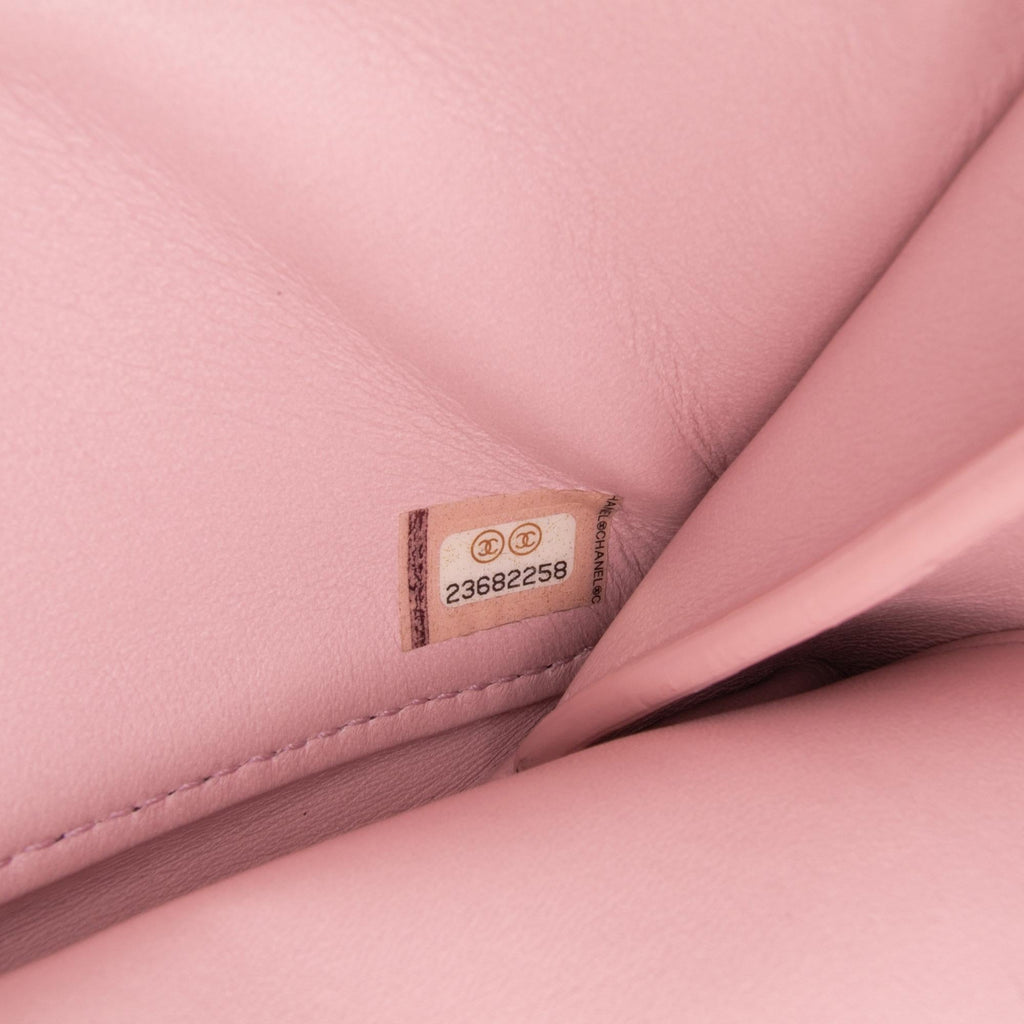 Chanel Small Aged Calfskin Straight Lined Flap