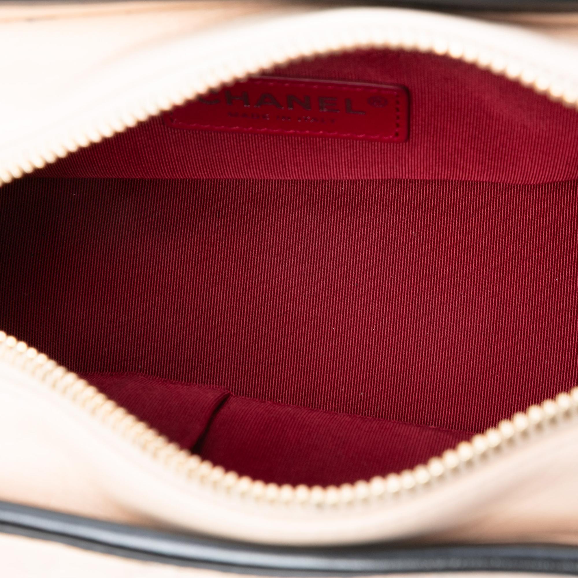 Chanel Small Bicolor Aged Calfskin Gabrielle Crossbody