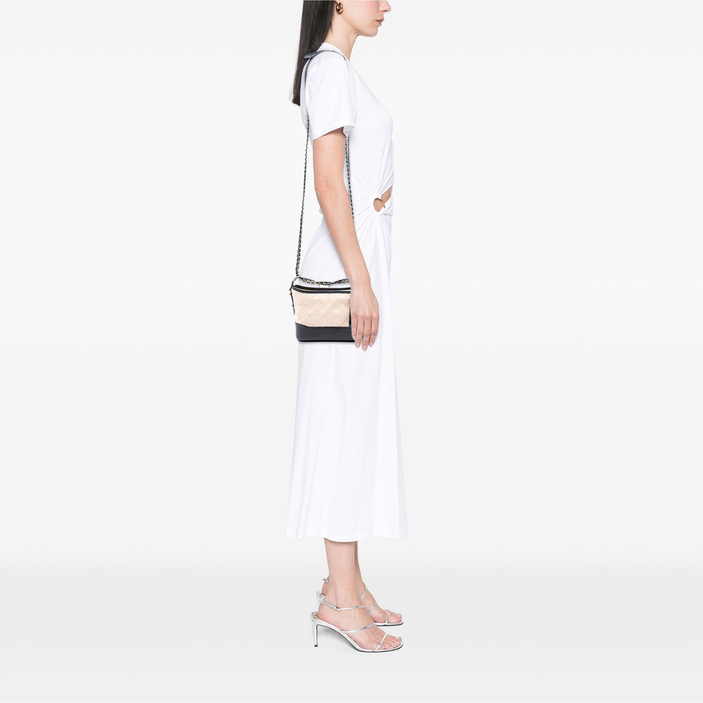 Chanel Small Bicolor Aged Calfskin Gabrielle Crossbody