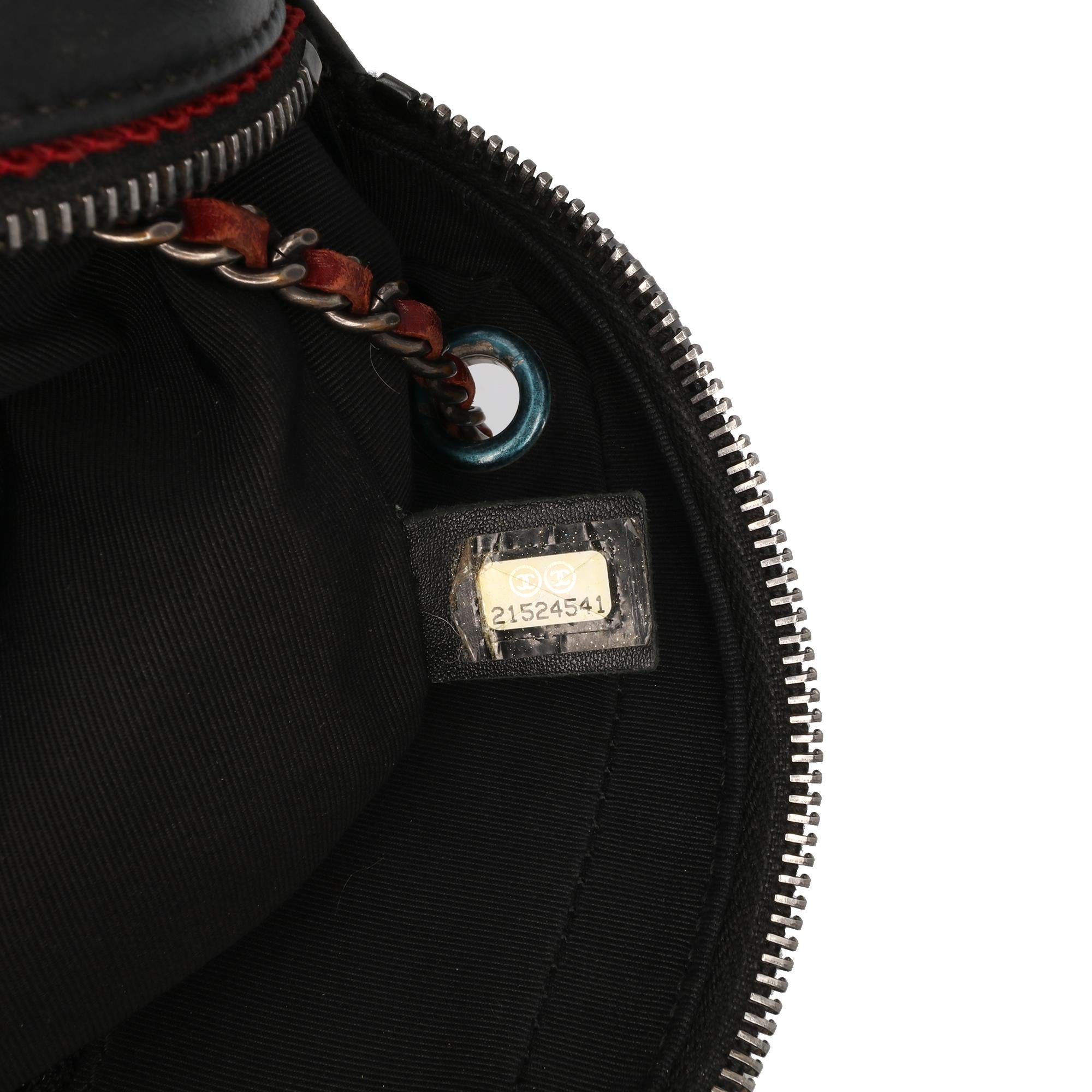 Chanel Small Bicolor Quilted Calfskin Ballerine Camera Bag