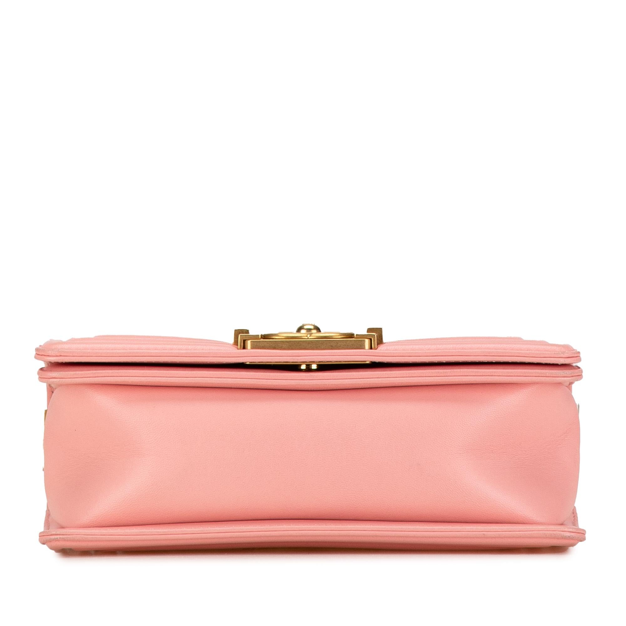 Chanel Small Braided Chevron Boy Flap (SHG-f3tD92)
