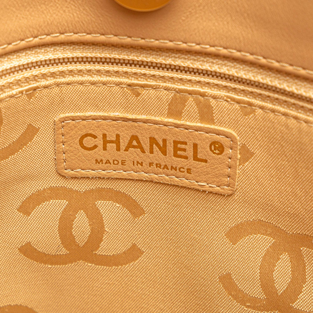 Chanel Small CC Calfskin Wild Stitch Tote