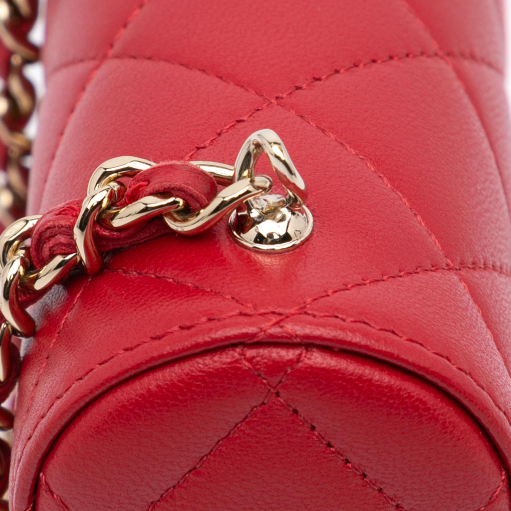 Chanel Small CC Lambskin Box Vanity with Chain