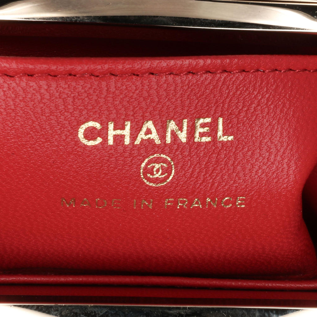 Chanel Small CC Lambskin Box Vanity with Chain