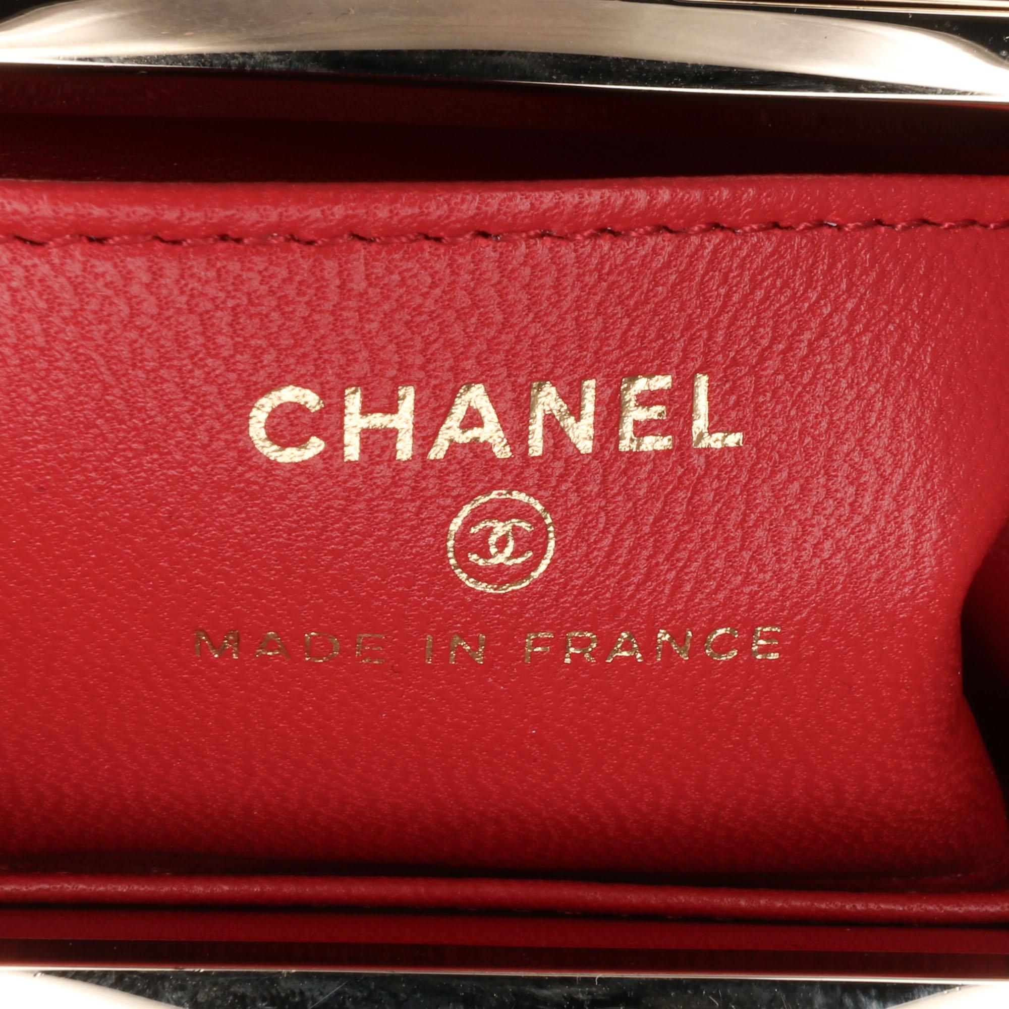 Chanel Small CC Lambskin Box Vanity with Chain
