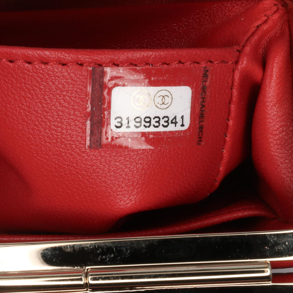 Chanel Small CC Lambskin Box Vanity with Chain