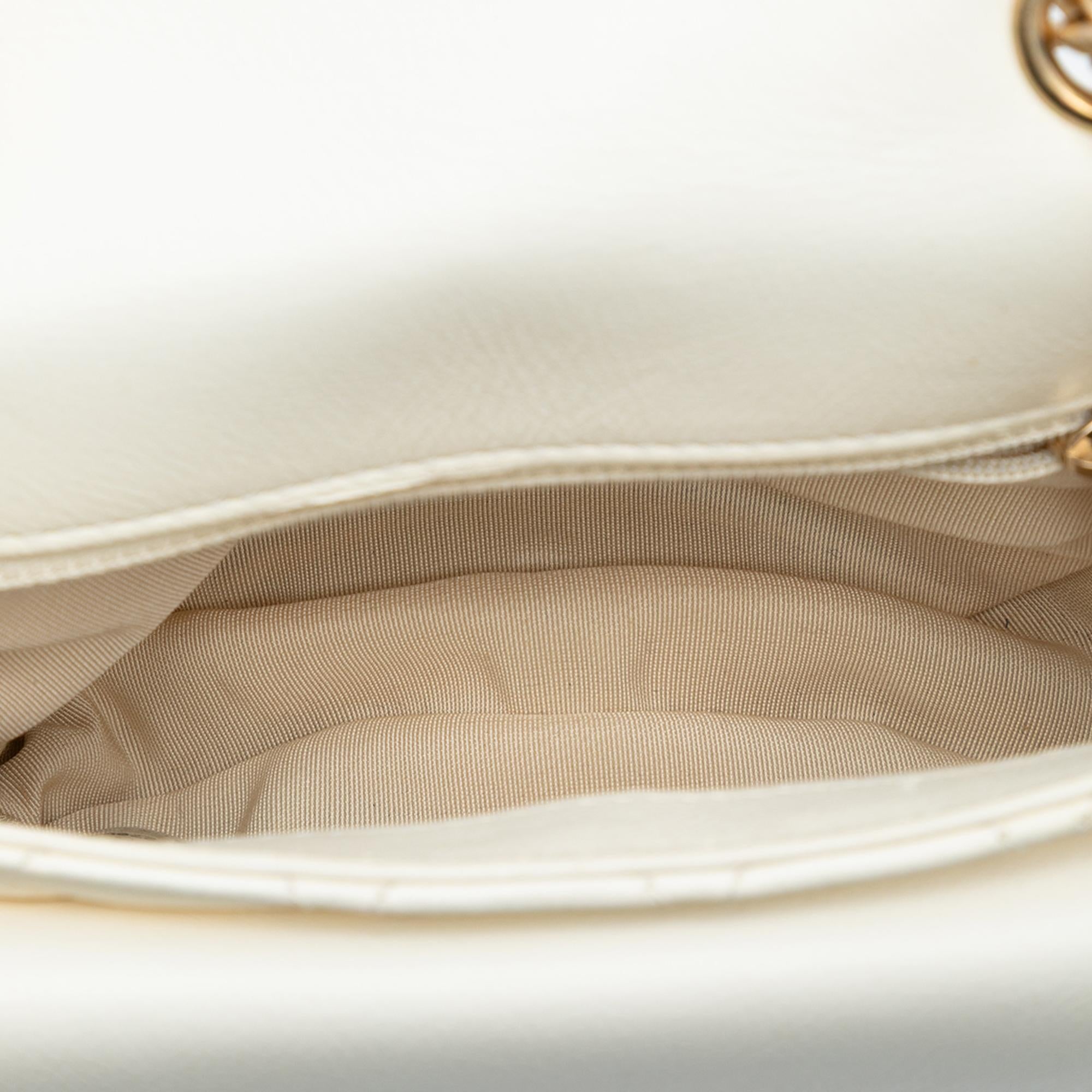 Chanel Small CC Quilted Calfskin Messenger Flap