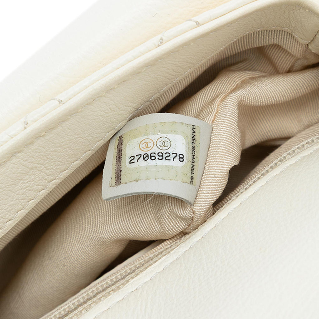 Chanel Small CC Quilted Calfskin Messenger Flap