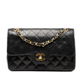 Chanel Small CC Quilted Lambskin Double Flap