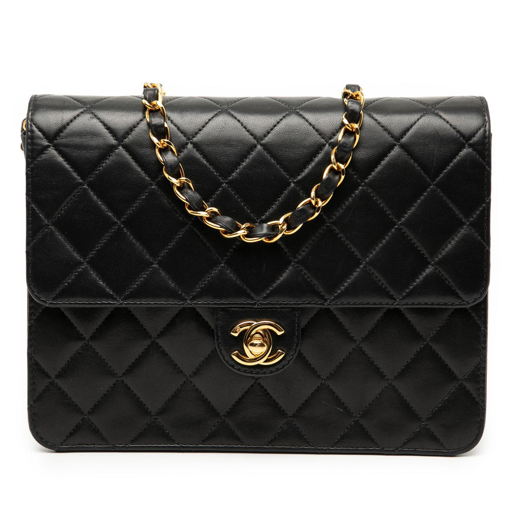 Chanel Small CC Quilted Lambskin Single Flap