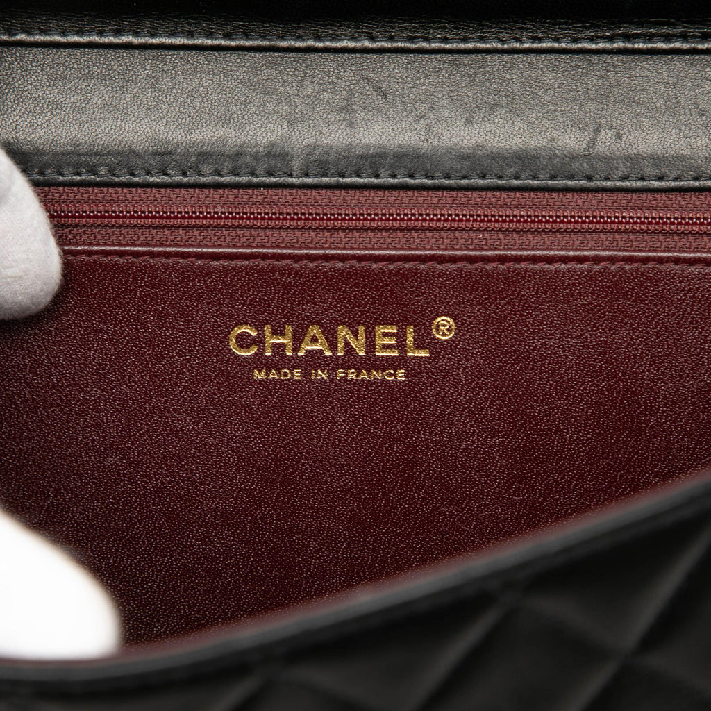 Chanel Small CC Quilted Lambskin Single Flap