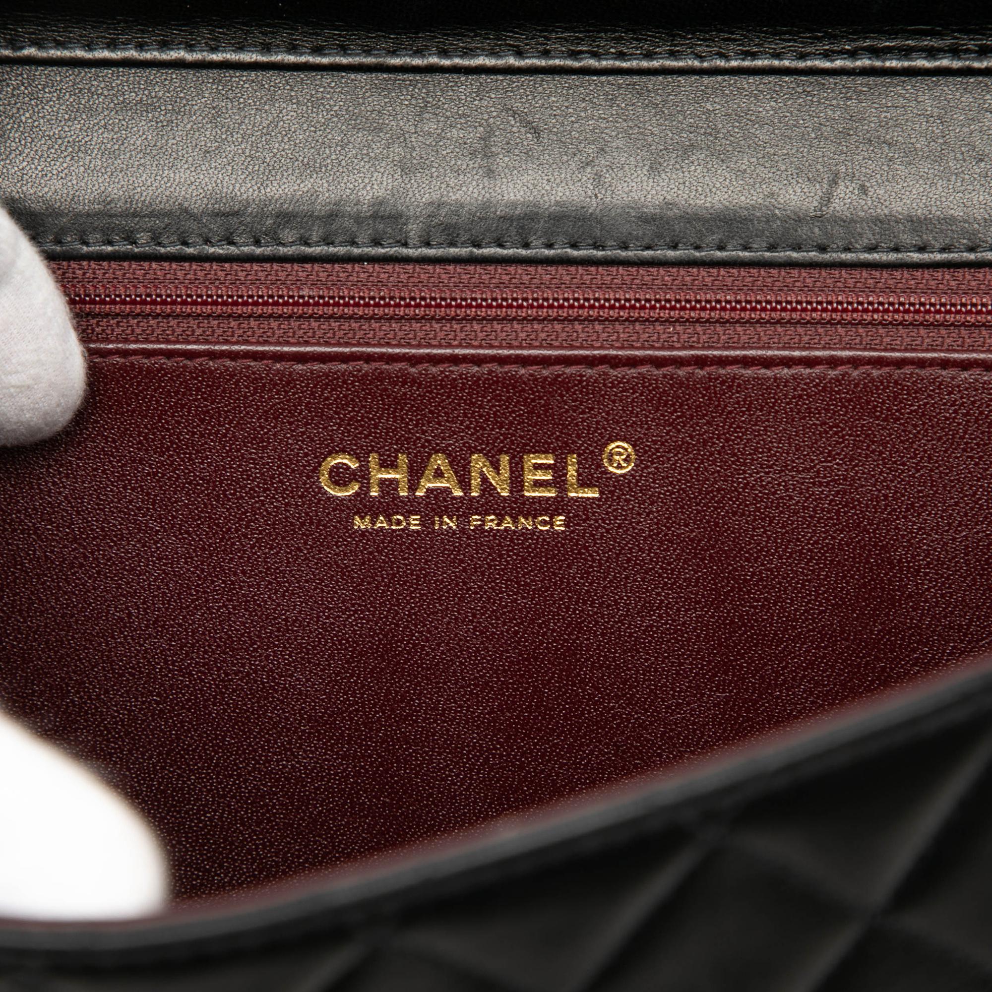 Chanel Small CC Quilted Lambskin Single Flap