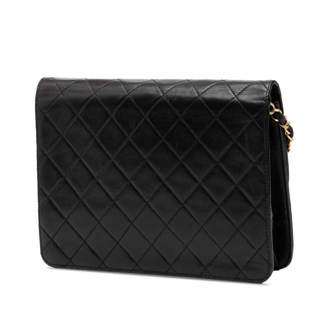Chanel Small CC Quilted Lambskin Single Flap
