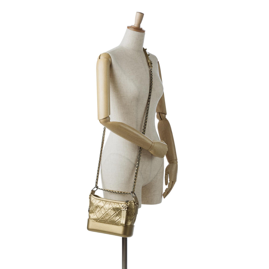 Chanel Small Calfskin Gabrielle Crossbody Bag (SHG-HN6osJ)