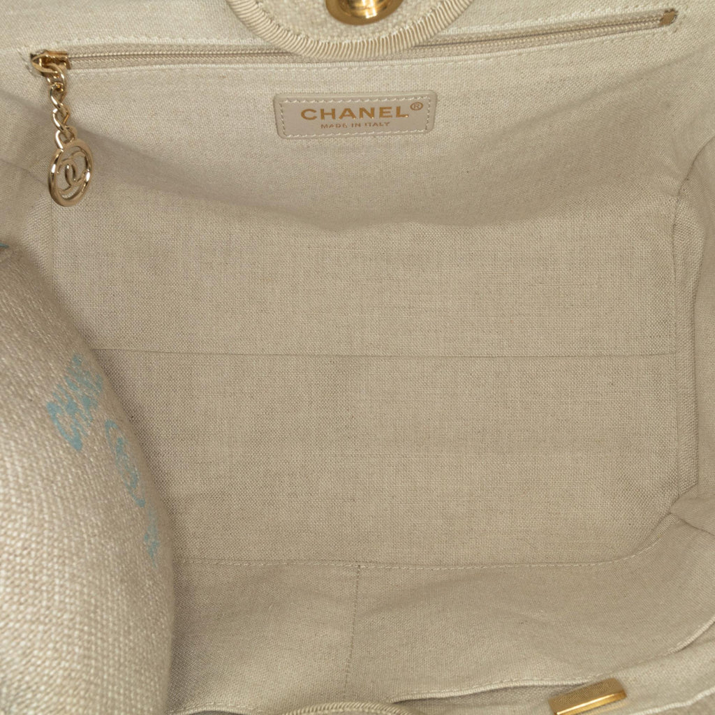 Chanel Small Canvas Deauville Satchel (SHG-CZQGuG)