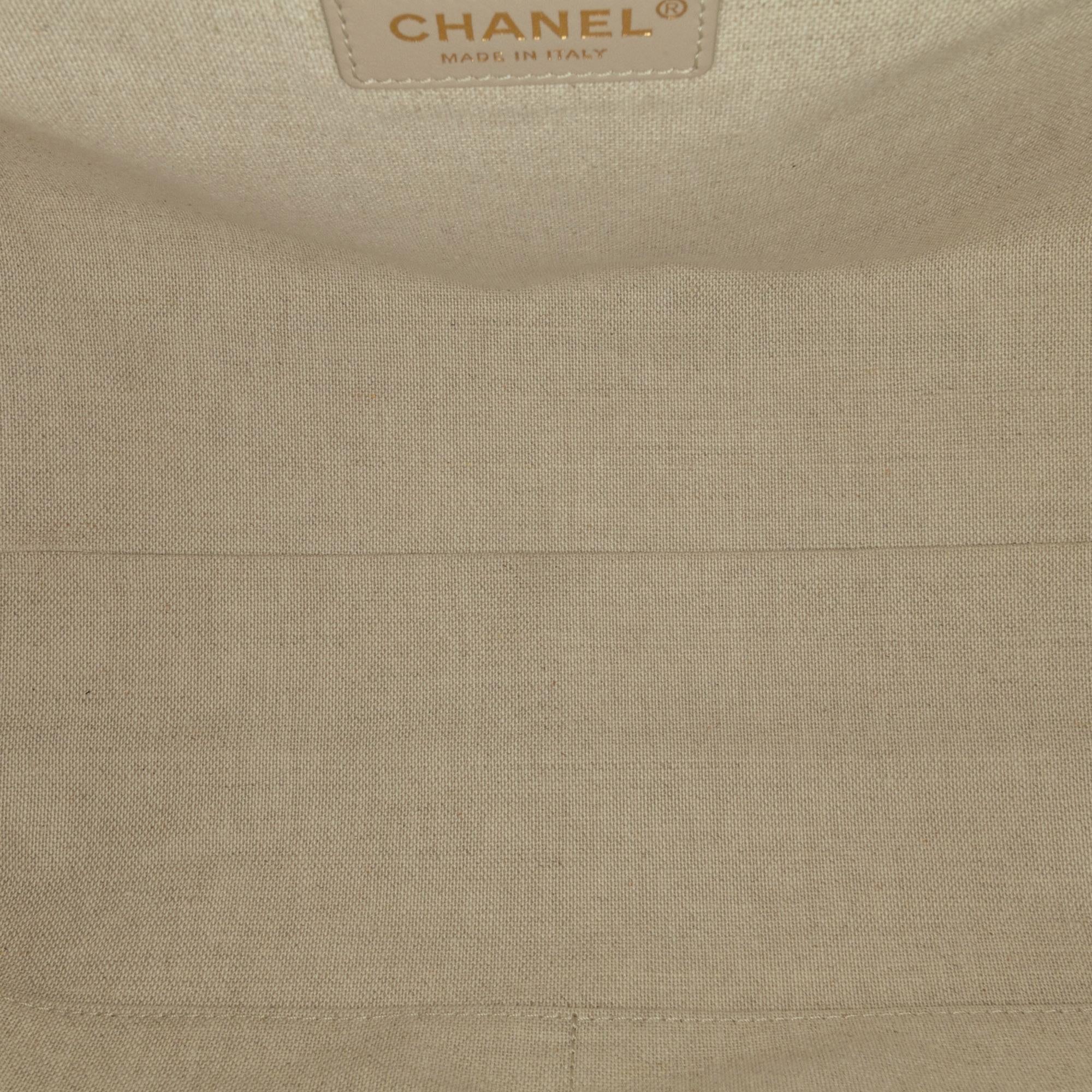 Chanel Small Canvas Deauville Satchel (SHG-CZQGuG)