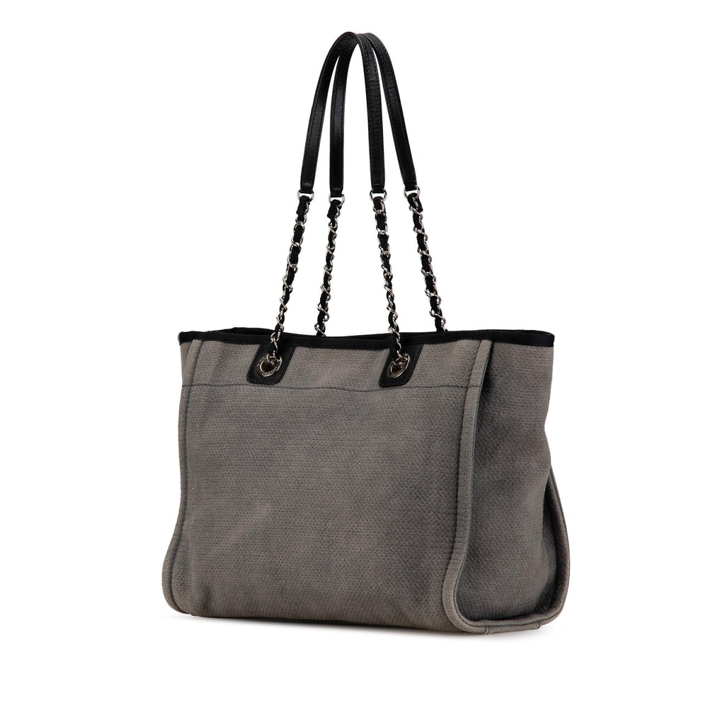 Chanel Small Canvas Deauville Tote (SHG-2Pyf4g)