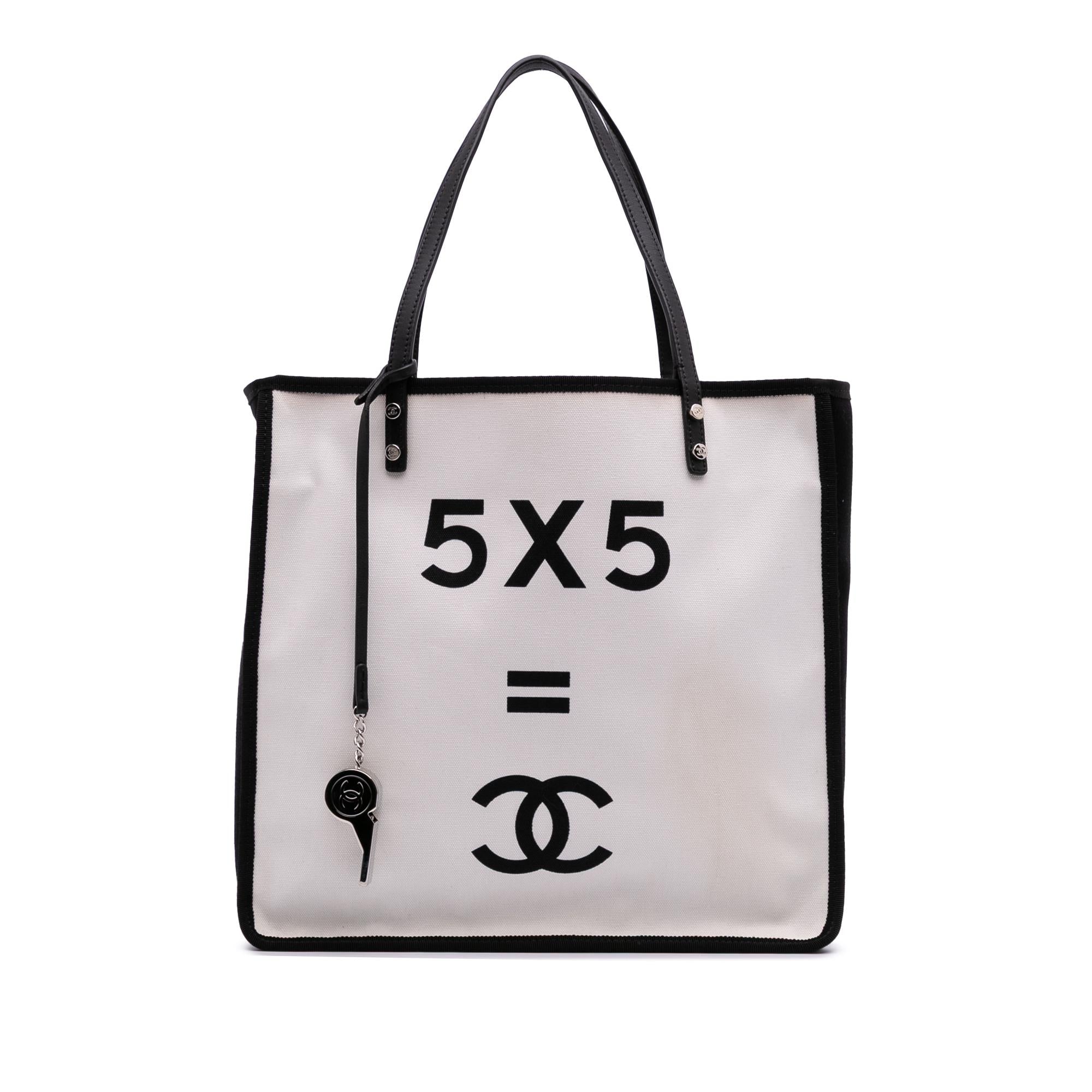 Chanel Small Canvas Lets Demonstrate Tote