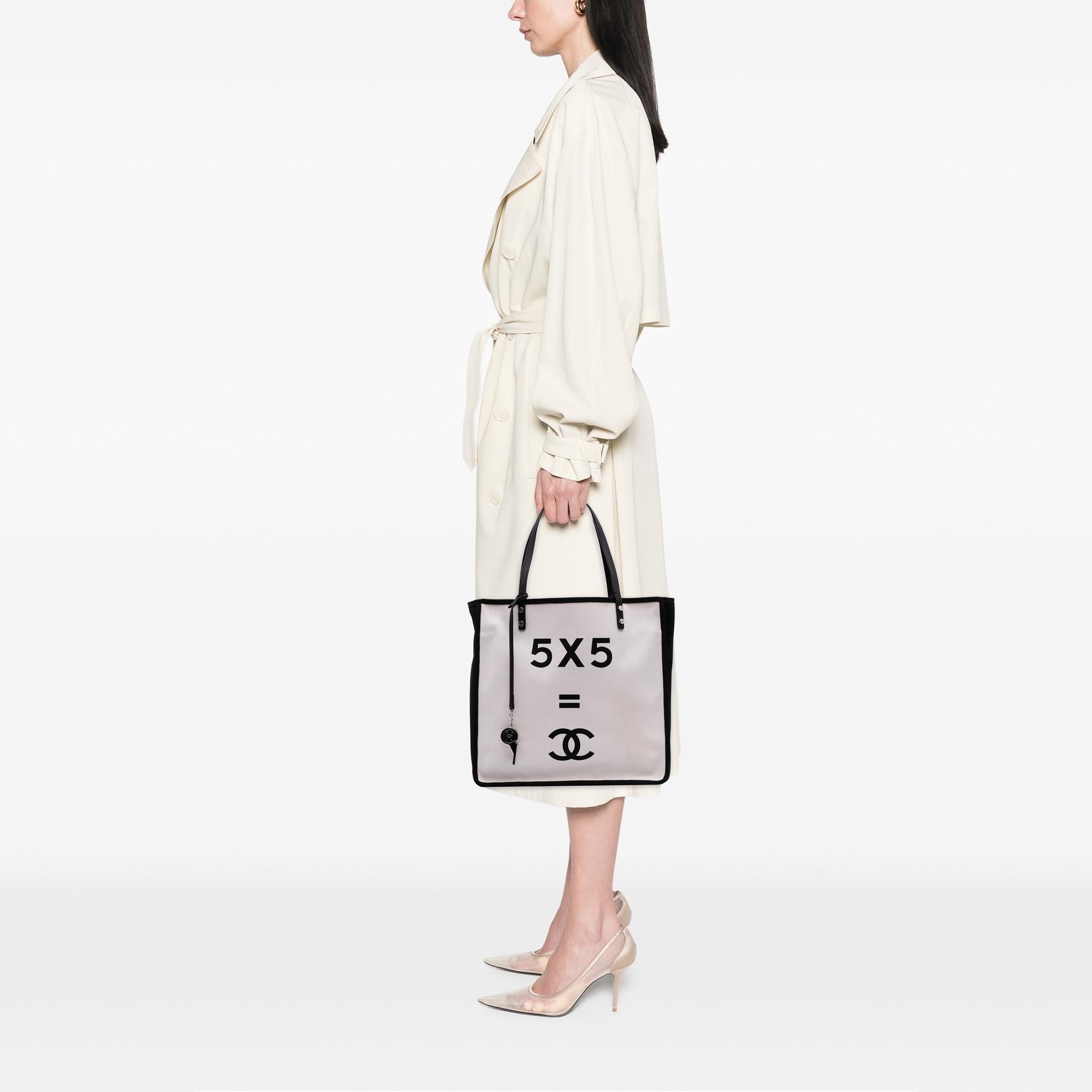 Chanel Small Canvas Lets Demonstrate Tote