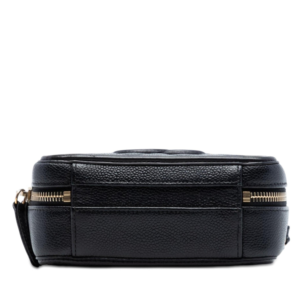 Chanel Small Caviar CC Filigree Vanity Case