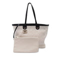Chanel Small Caviar Shopping Fever Tote (SHG-ZejzPd)