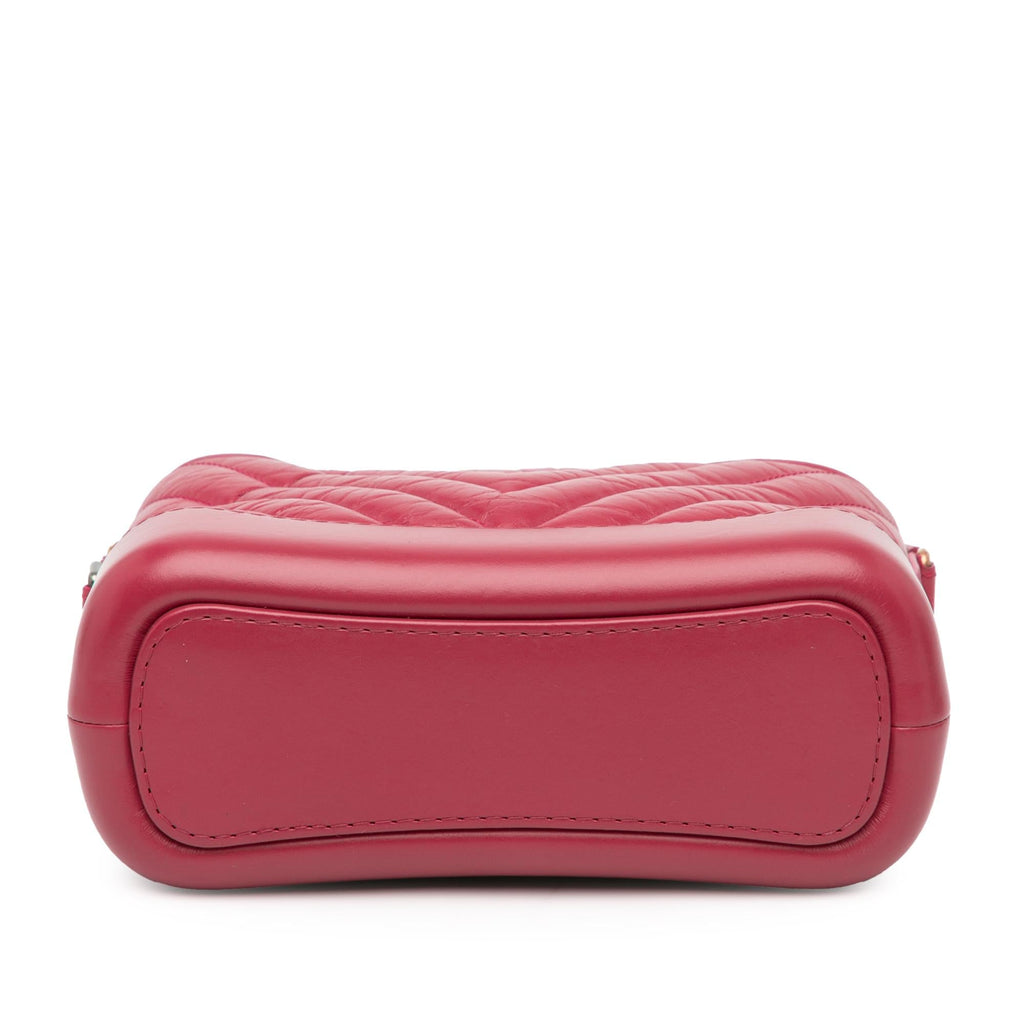 Chanel Small Chevron Aged Calfskin Gabrielle Crossbody
