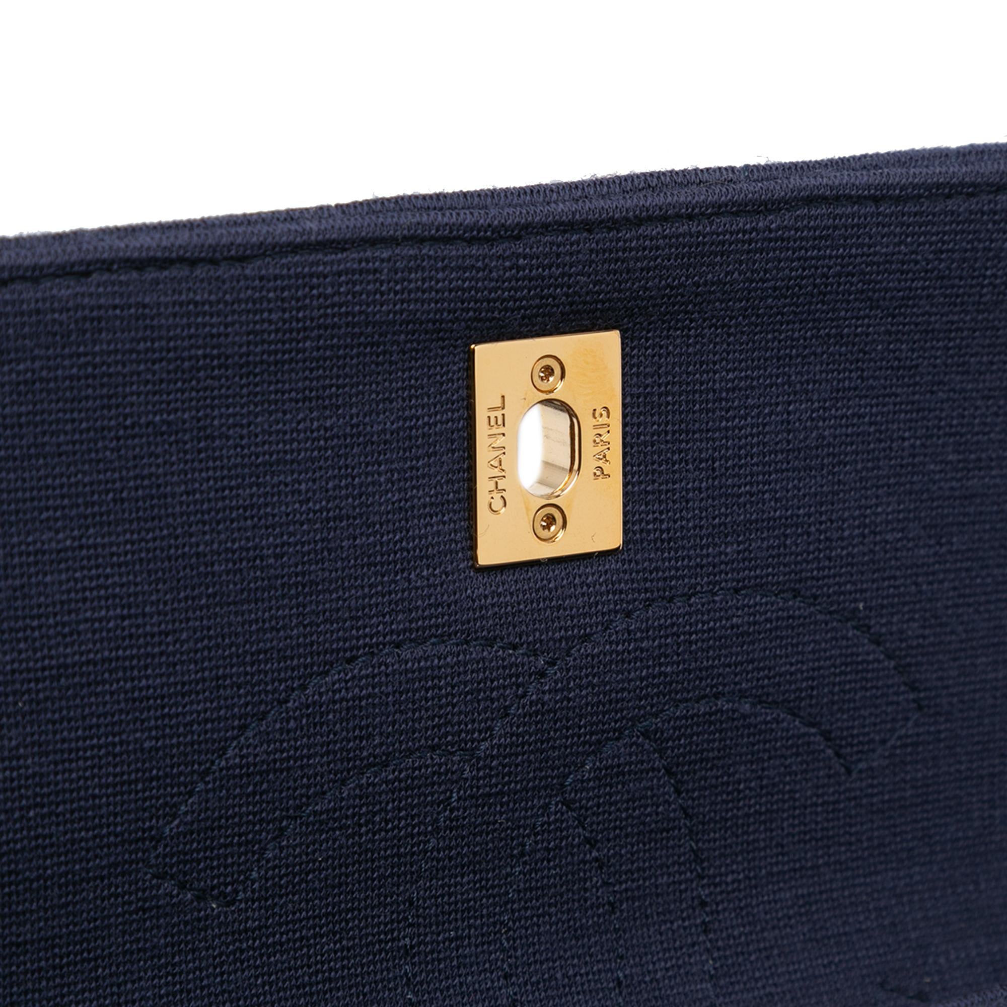 Chanel Small Chevron Jersey Trendy CC Flap