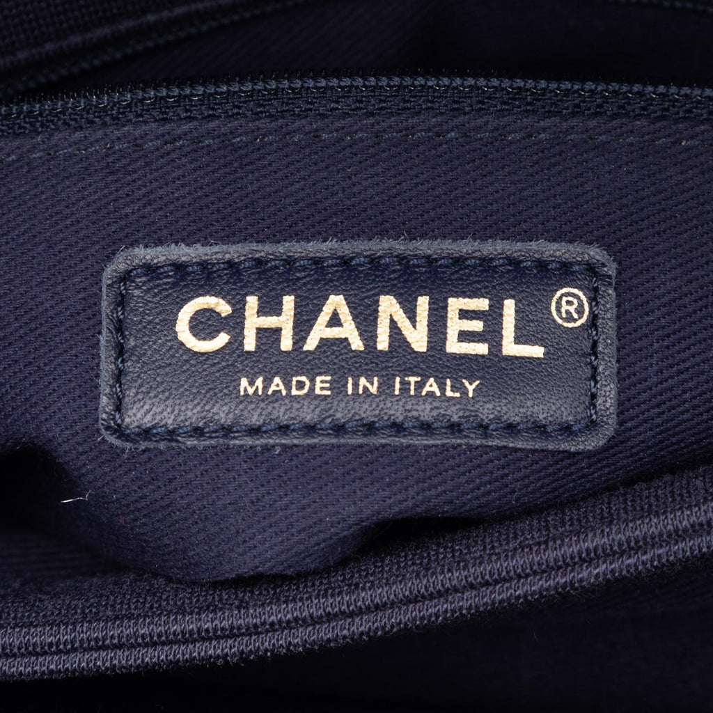 Chanel Small Chevron Jersey Trendy CC Top Handle Flap