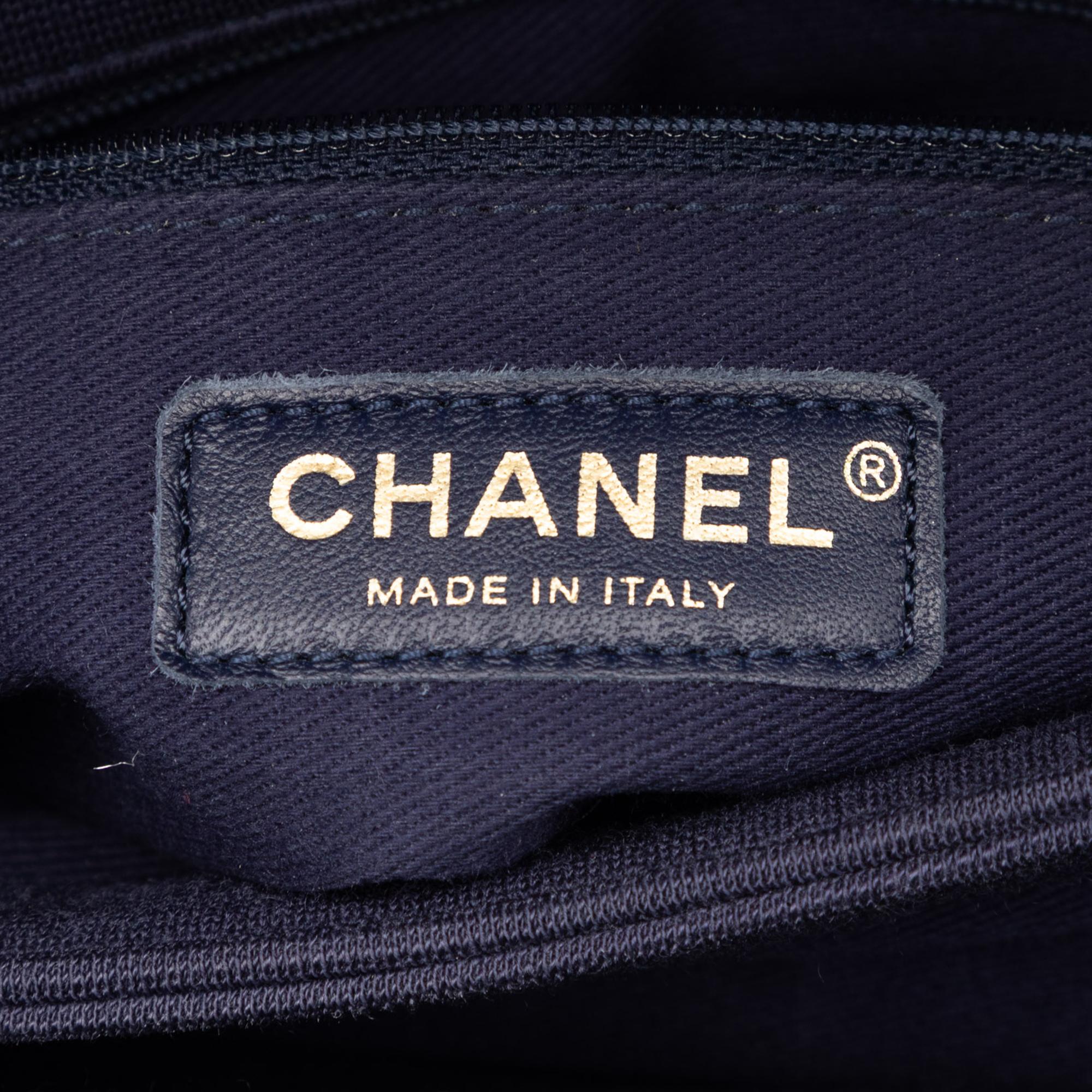 Chanel Small Chevron Jersey Trendy CC Top Handle Flap