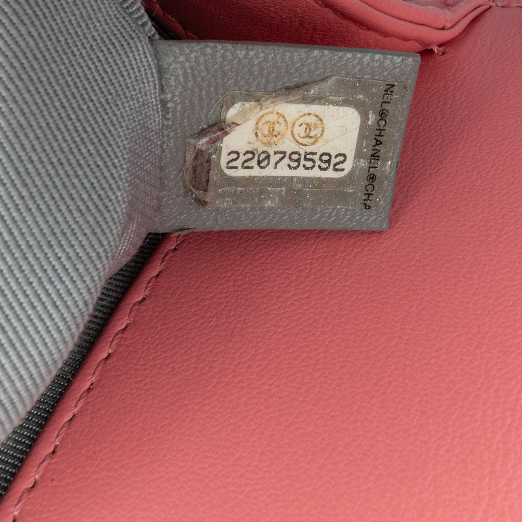 Chanel Small Chevron Lambskin Boy Flap