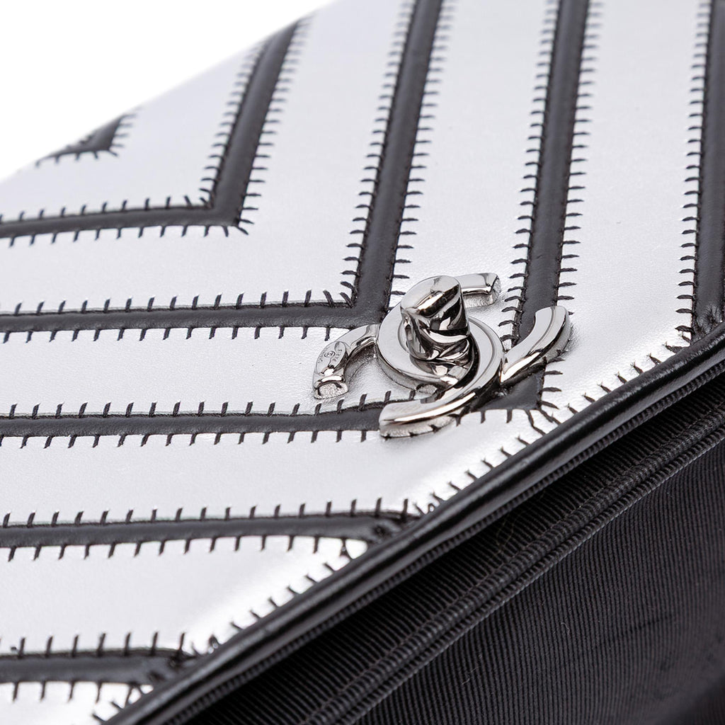 Chanel Small Chevron Lambskin Couture Flap