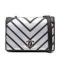 Chanel Small Chevron Lambskin Couture Flap
