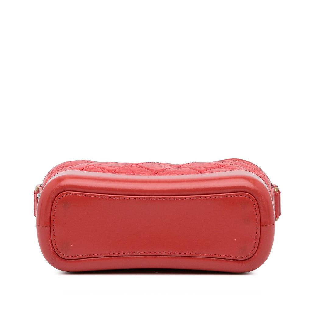 Chanel Small Chevron Lambskin Gabrielle Crossbody