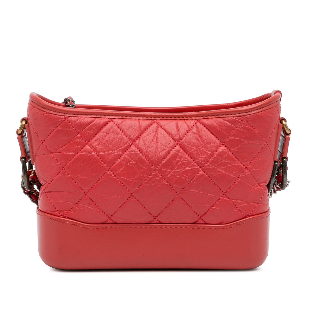 Chanel Small Chevron Lambskin Gabrielle Crossbody