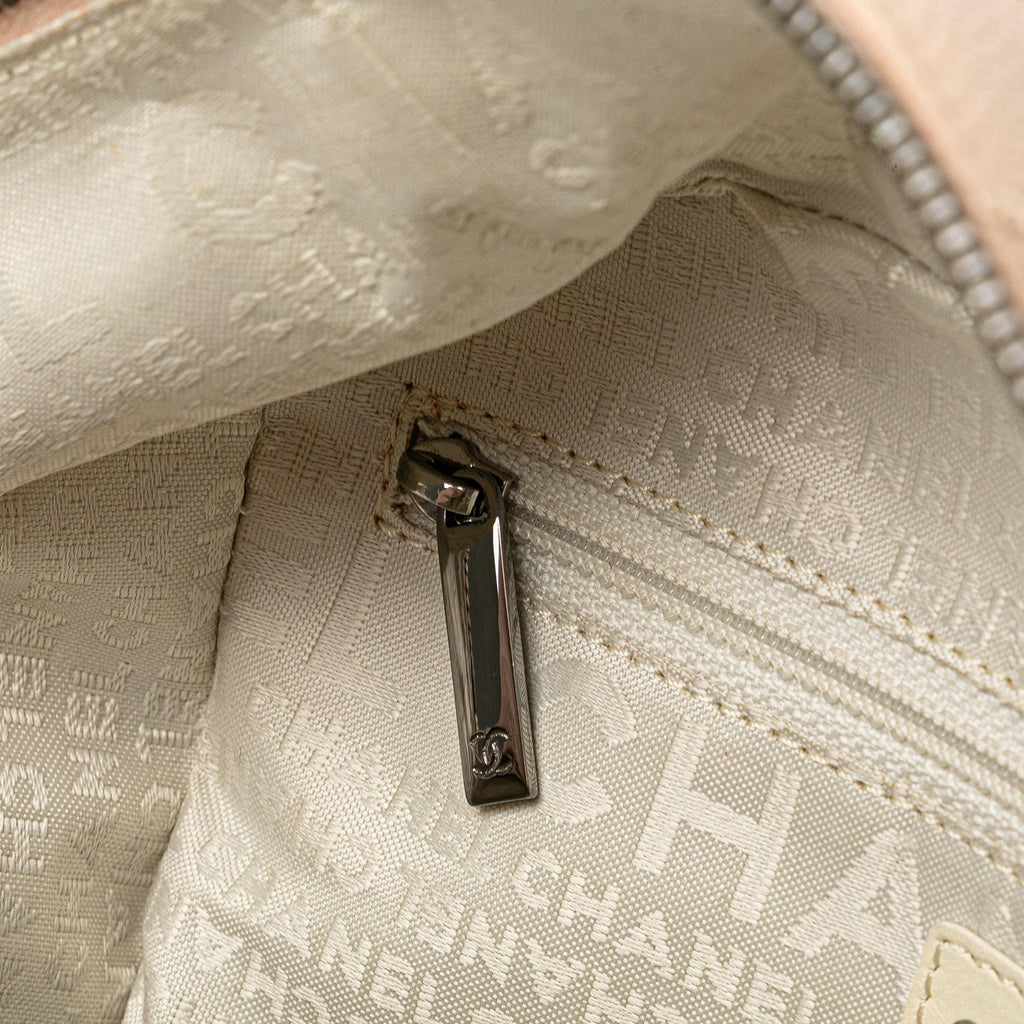 Chanel Small Choco Bar Caviar LAX Bowler Bag