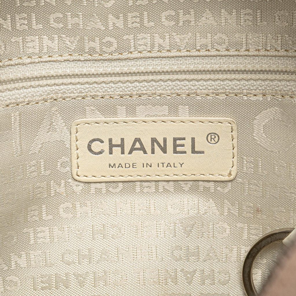 Chanel Small Choco Bar Caviar LAX Bowler Bag