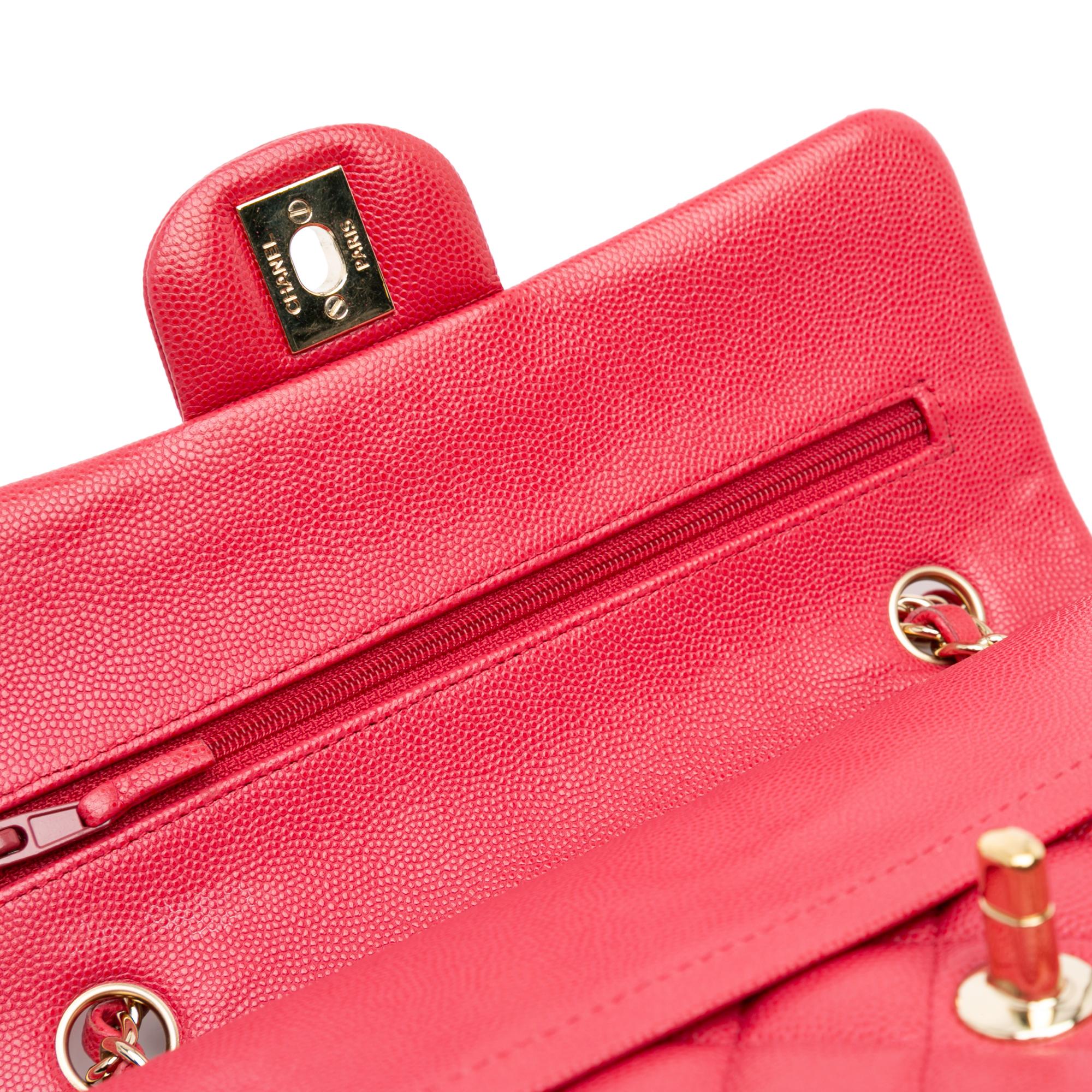 Chanel Small Classic Caviar Double Flap (SHG-hPxEIt)