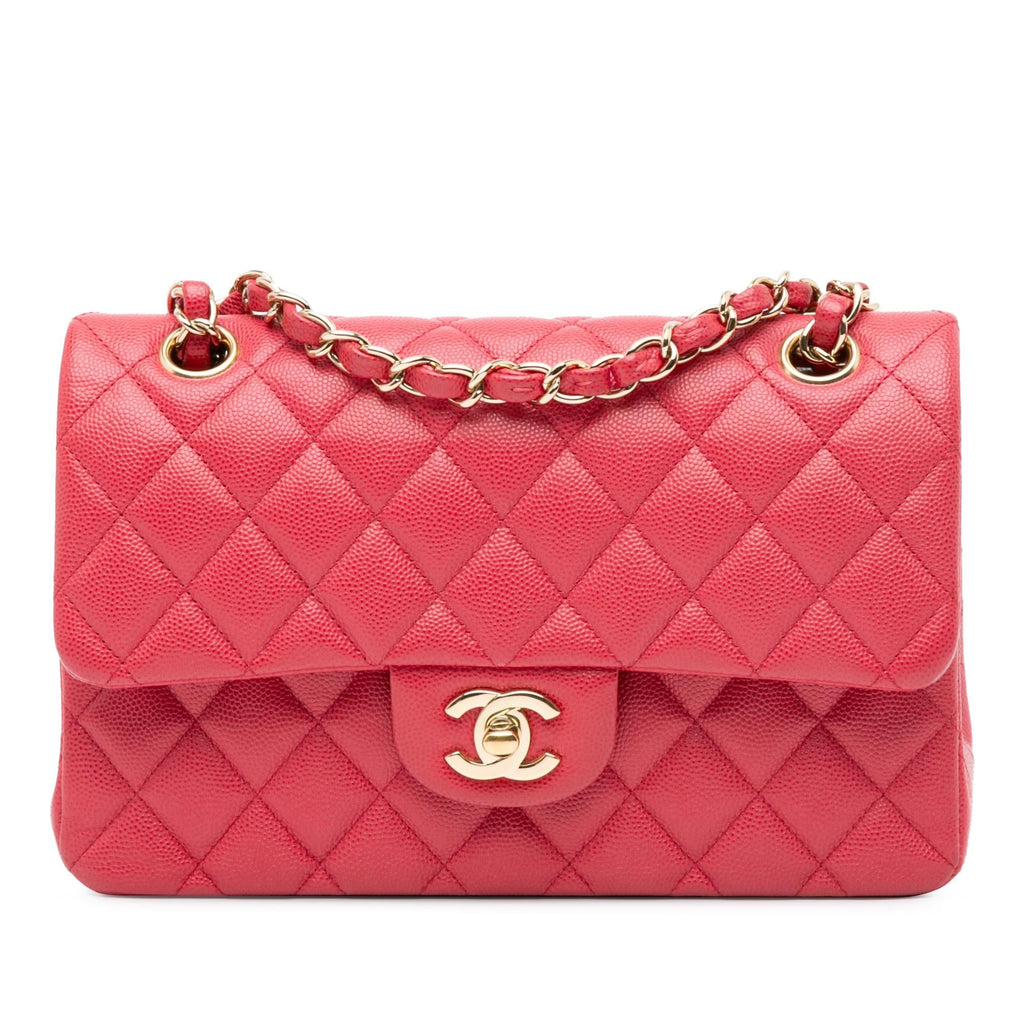 Chanel Small Classic Caviar Double Flap (SHG-hPxEIt)