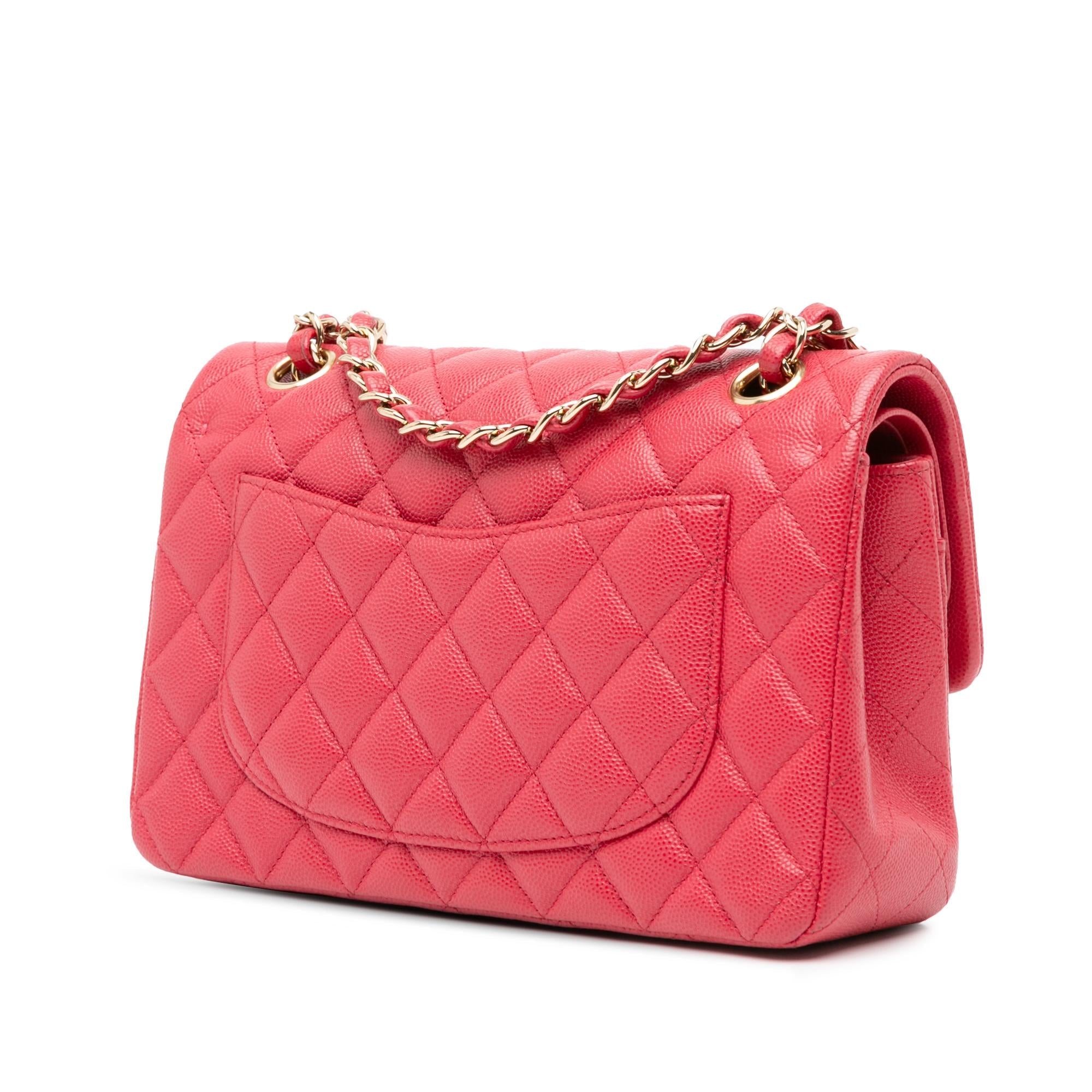 Chanel Small Classic Caviar Double Flap (SHG-hPxEIt)
