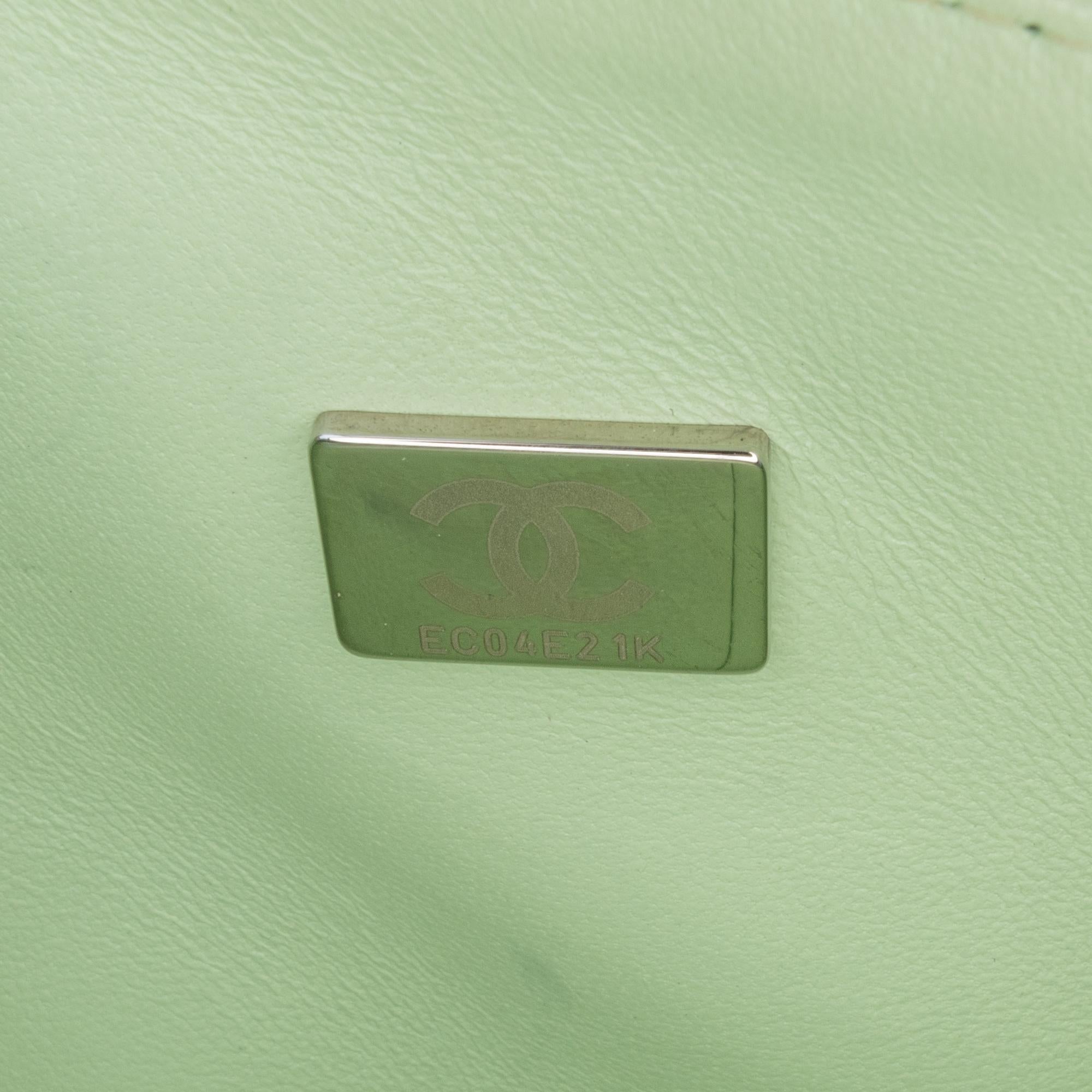 Chanel Small Classic Chevron Lambskin Double Flap