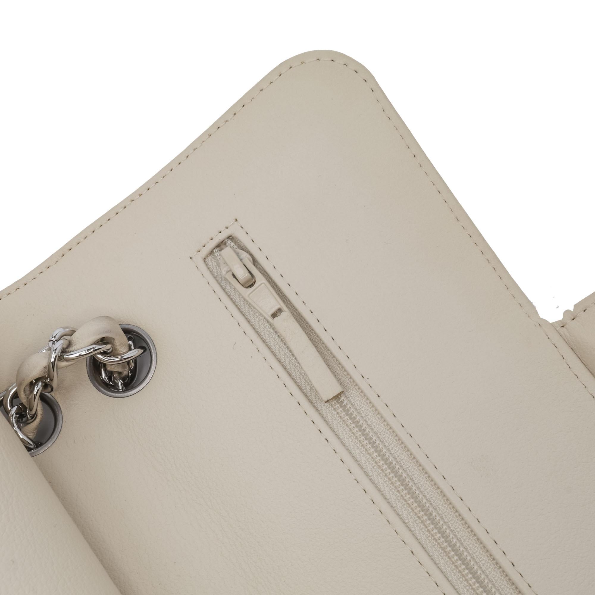 Chanel Small Classic Chevron Lambskin Double Flap