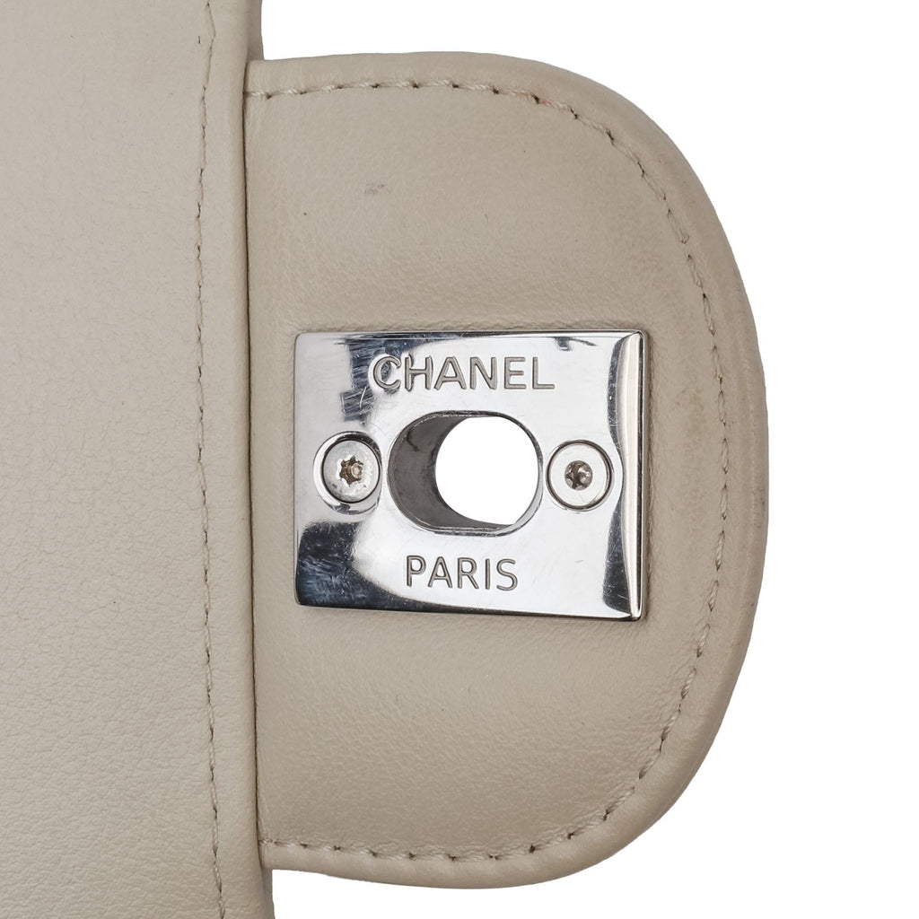 Chanel Small Classic Chevron Lambskin Double Flap