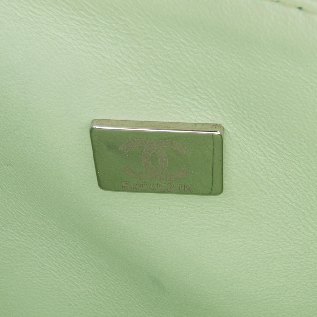 Chanel Small Classic Chevron Lambskin Double Flap